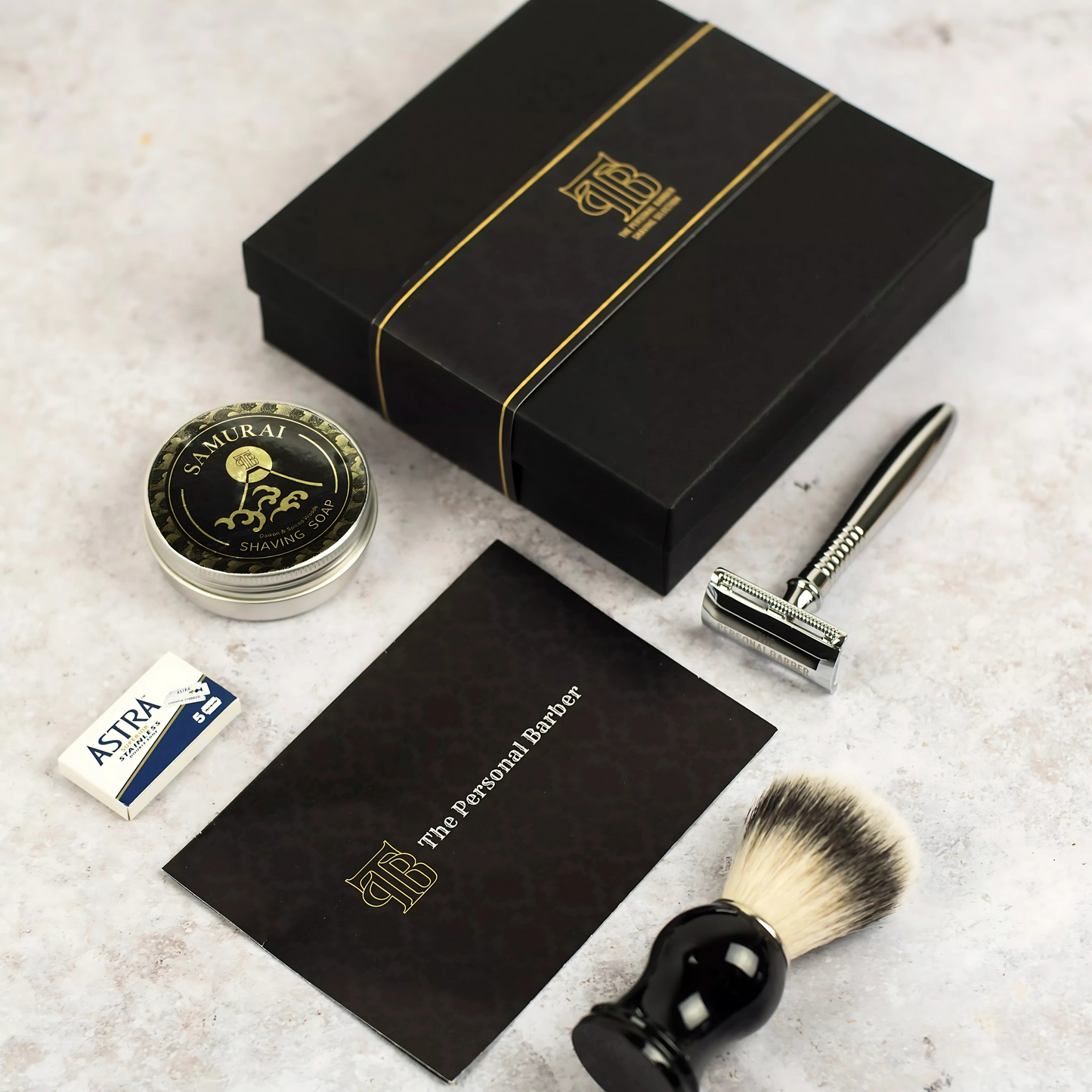 Personal Barber Premium Shaving Gift Set: The Ultimate Grooming Experience for Him 🪒