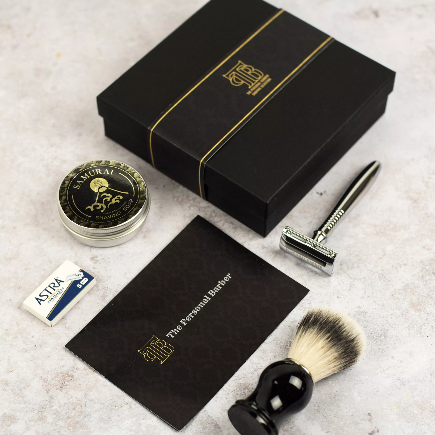 Personal Barber Premium Shaving Gift Set: The Ultimate Grooming Experience for Him 🪒