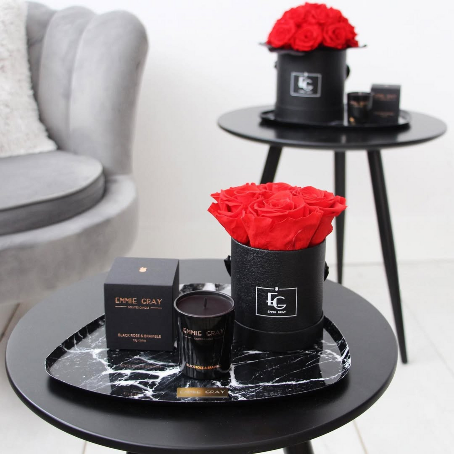 Metallic Red Love Set: A Valentine’s Day Masterpiec