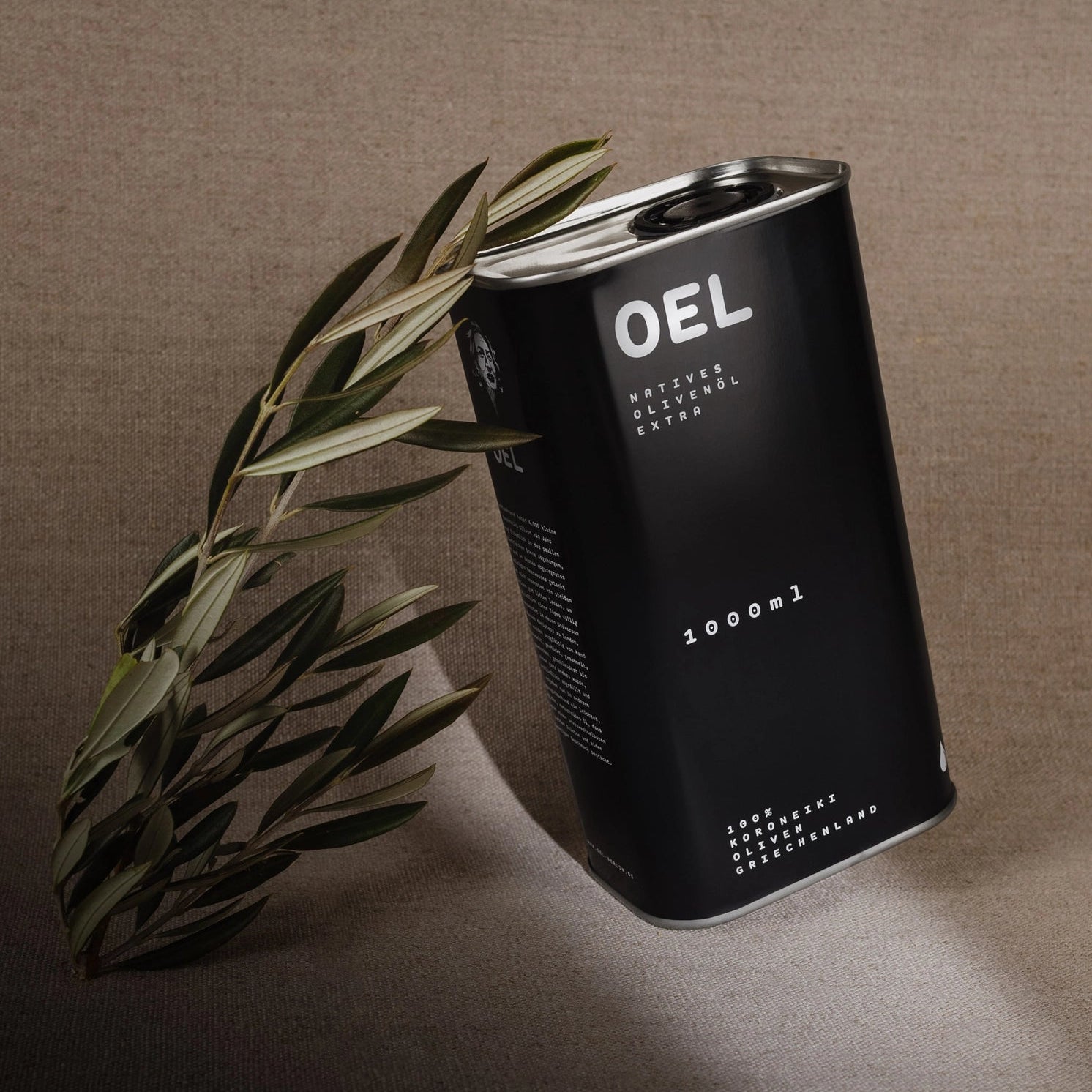 OEL Oil 1.000 Ml - Organic Extra Virgin Olive Oil from Greece