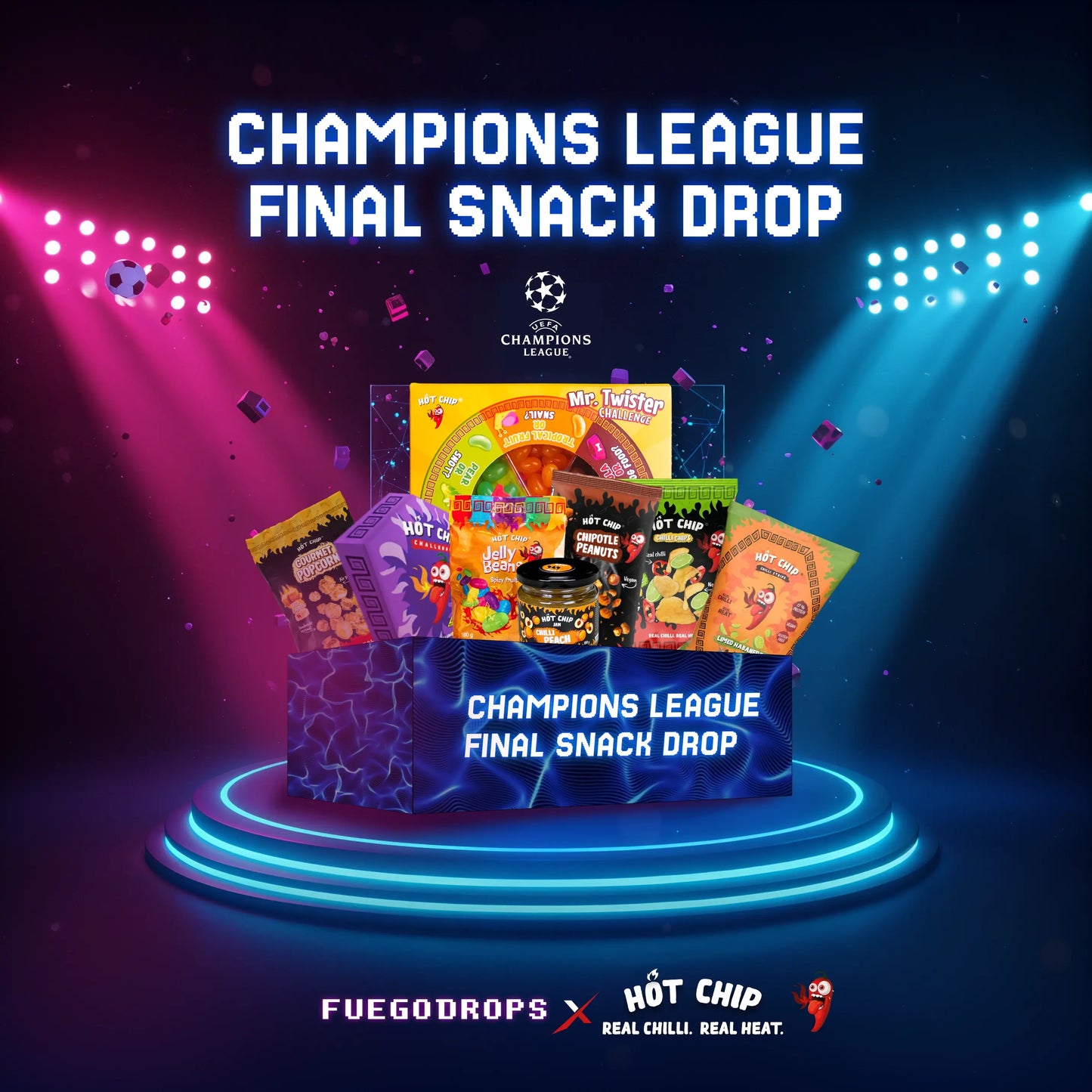 The UCL FINAL SNACK DROP™