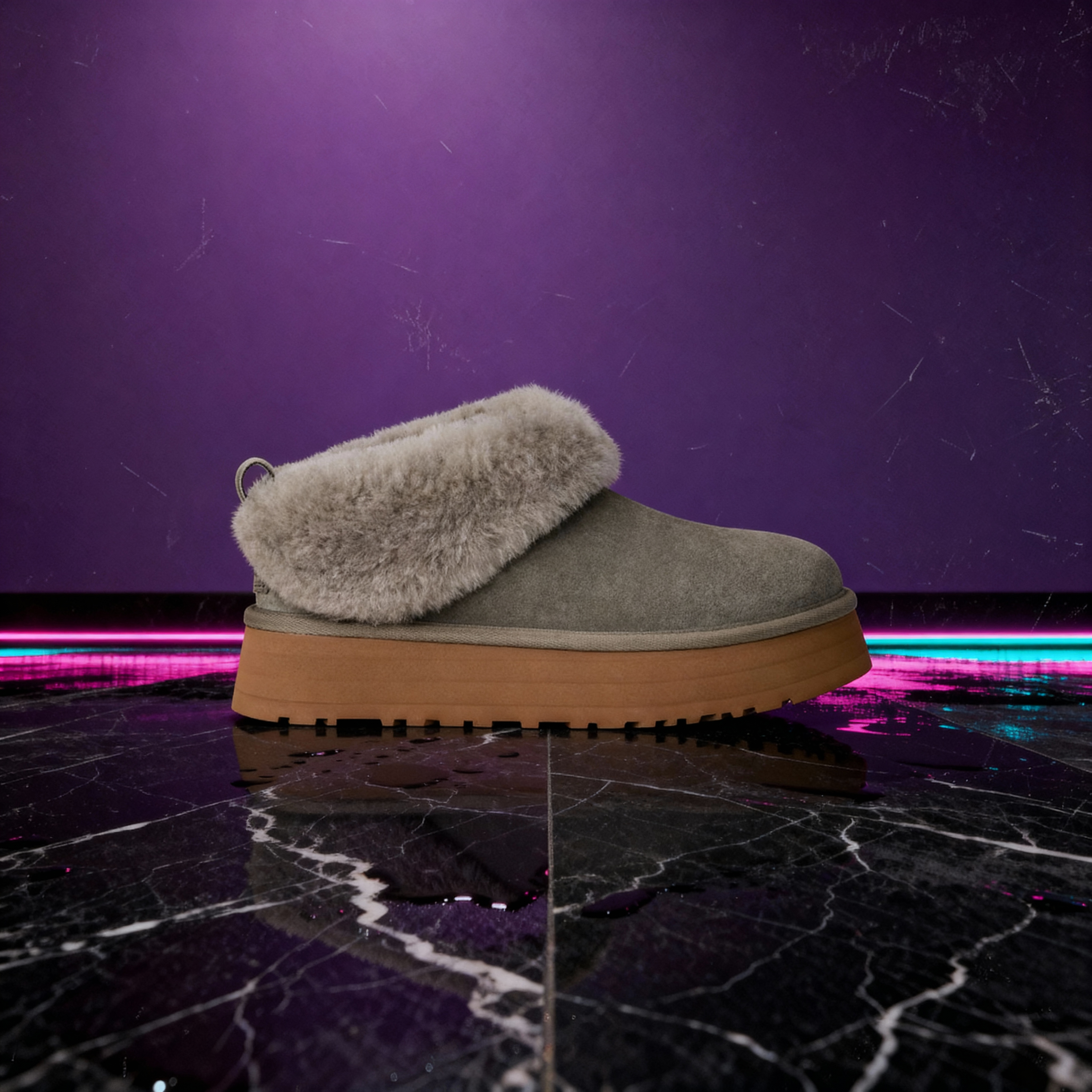 UGG Tazzelle Slippers Moss Green