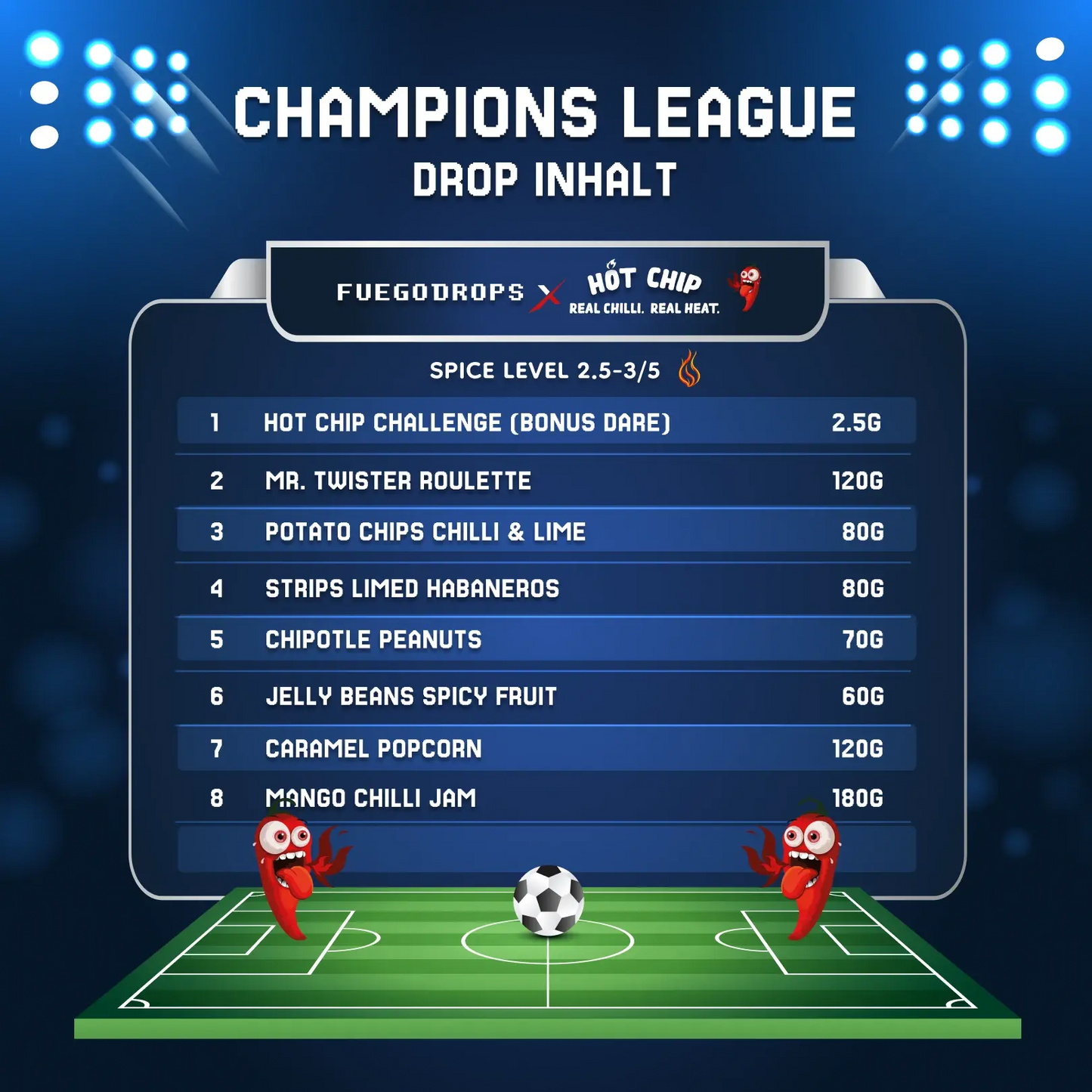 The UCL FINAL SNACK DROP™