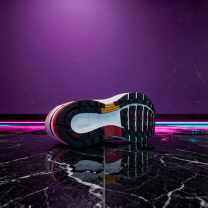 Nike P-6000 White Gold Red