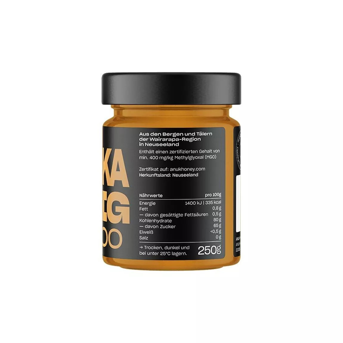 ANUK Manuka Honey MGO400 265GR