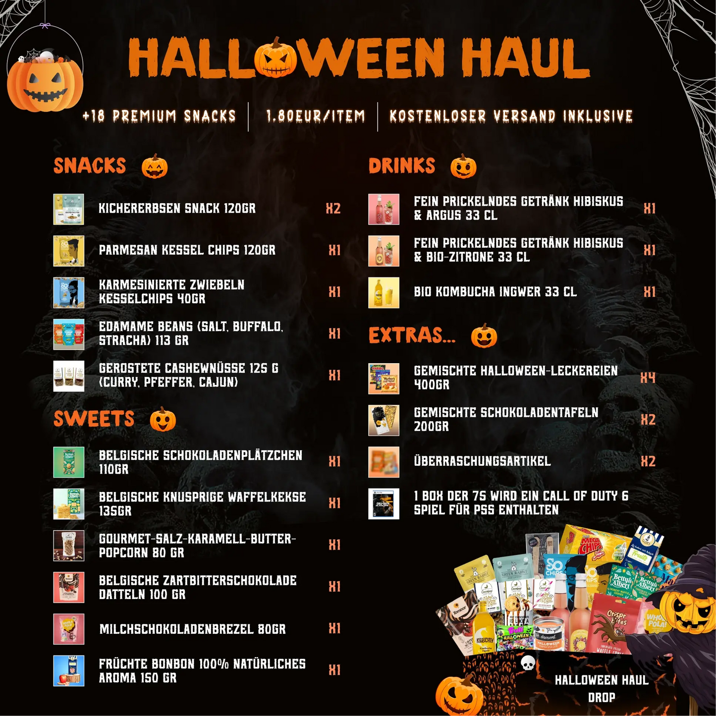 Halloween Haul Drop