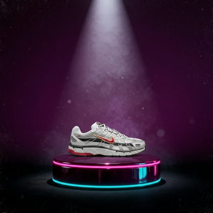 Nike P-6000 White Gold Red