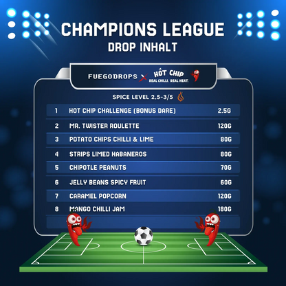 The UCL FINAL SNACK DROP™
